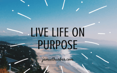 What Living Life on Purpose Looks Like to me