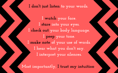 Intuition or crap?